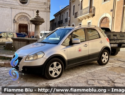 Fiat Sedici 
Croce Rossa Italiana 
Comitato Regionale Abruzzo 
CRI 712 AA
Parole chiave: Fiat Sedici CRI712AA