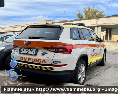 Skoda Kodiaq
ASL n4 di Teramo 
118 Abruzzo Soccorso 
C.O. Di Teramo 
Automedica 
Allestimento Orion 
Parole chiave: Skoda Kodiaq Automedica