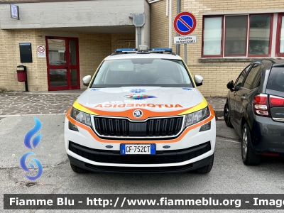 Skoda Kodiaq
ASL n4 di Teramo 
118 Abruzzo Soccorso 
C.O. Di Teramo 
Automedica 
Allestimento Orion 
Parole chiave: Skoda Kodiaq Automedica