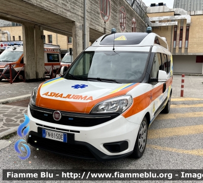 Fiat Dobló XL IV serie 
Misericordia di L’Aquila 
Ambulanza 
Allestimento Orion 
Parole chiave: Fiat Dobló_XL_IVserie Ambulanza 