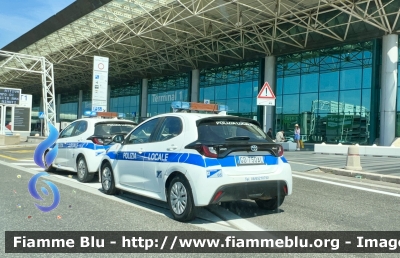 Toyota Yaris Hybrid IV serie 
Polizia Locale 
Comune di Fiumicino (RM)
Cod.Automezzo 05
Parole chiave: Toyota Yaris Hybrid_IVserie