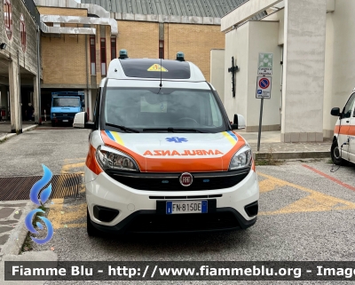 Fiat Dobló XL IV serie 
Misericordia di L’Aquila 
Ambulanza 
Allestimento Orion 
Parole chiave: Fiat Dobló_XL_IVserie Ambulanza 