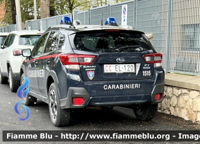 Subaru XV II serie 
Carabinieri 
Comando Carabinieri Unità per la Tutela Forestale Ambientale ed Agroalimentare 
CC EL 120 
Parole chiave: Subaru XV_IIserie CCEL120