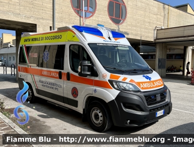 Fiat Ducato X290 restyle 
Pubblica Assistenza Montesilvano 
Corpo Volontari Protezione Civile Montesilvano 
Allestimento Mariani Fratelli 
Parole chiave: Fiat Ducato_X290 Ambulanza