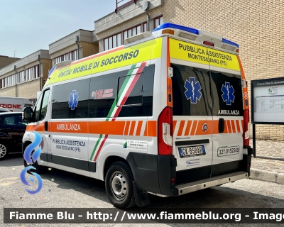 Fiat Ducato X290 restyle 
Pubblica Assistenza Montesilvano 
Corpo Volontari Protezione Civile Montesilvano 
Allestimento Mariani Fratelli 
Parole chiave: Fiat Ducato_X290 Ambulanza