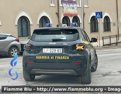 Jeep Avenger 
Guardia di Finanza 
Allestimento Elevox 
GdiF 028 BS
Parole chiave: Jeep Avenger GDIF028BS