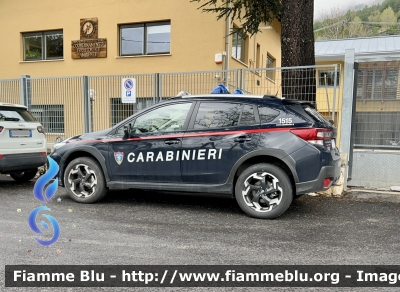 Subaru XV II serie 
Carabinieri 
Comando Carabinieri Unità per la Tutela Forestale Ambientale ed Agroalimentare 
CC EL 120 
Parole chiave: Subaru XV_IIserie CCEL120