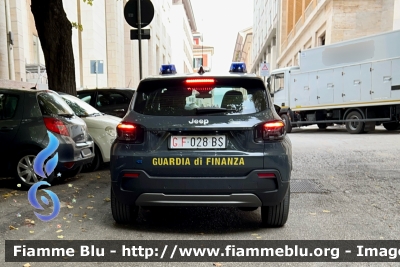 Jeep Avenger 
Guardia di Finanza 
Allestimento Elevox 
GdiF 028 BS
Parole chiave: Jeep Avenger GDIF028BS