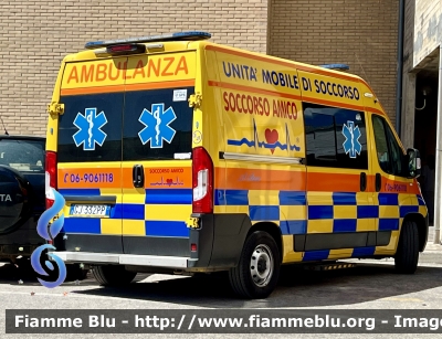 Fiat Ducato X290 Restyle 
Soccorso Amico (RM)
Allestimento CO.BA.CO. Latina
Parole chiave: Fiat Ducato_X290_Restyle ambulanza