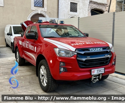 Isuzu D-Max III serie 
Vigili del Fuoco 
Comando Provinciale di L’Aquila 
Allestimento Red 
VF 33822
Parole chiave: Isuzu D-Max_IIIserie VF33822