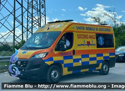 Fiat Ducato X290 Restyle 
Soccorso Amico (RM)
Allestimento CO.BA.CO. Latina
Parole chiave: Fiat Ducato_X290_Restyle ambulanza