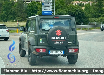 Suzuki Jimny III serie 
Regione Abruzzo 
Servizio Foreste e Parchi 
Parole chiave: Suzuki Jimny_IIIserie