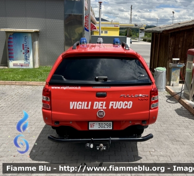 Fiat Fullback 
Vigili del Fuoco 
Direzione Regionale Abruzzo 
VF 30298
Parole chiave: Fiat Fullback VF30298