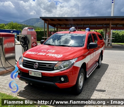 Fiat Fullback 
Vigili del Fuoco 
Direzione Regionale Abruzzo 
VF 30298
Parole chiave: Fiat Fullback VF30298