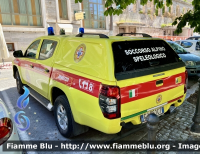 Mitsubishi L200 VI serie 
Corpo Nazionale Soccorso Alpino e Speleologico 
CNSAS Abruzzo 
XX Delegazione Abruzzo 
Allestimento Totani 
Parole chiave: Mitsubishi L200_VIserie