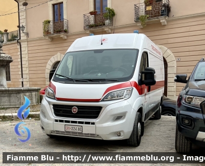 Fiat Ducato X290
Croce Rossa Italiana 
Comitato Regionale Abruzzo 
Allestimento Elevox 
CRI 224 AG 
Parole chiave: Fiat Ducato_X290 CRI224AG