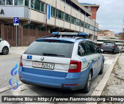 Skoda Octavia Wagon 4x4 V serie
Polizia Di Stato 
Polizia Stradale in servizio sulla A24/A25 “Strada dei Parchi”
Allestimento Focaccia 
POLIZIA M4647
Parole chiave: Skoda Octavia_Wagon_4x4_Vserie POLIZIAM4647