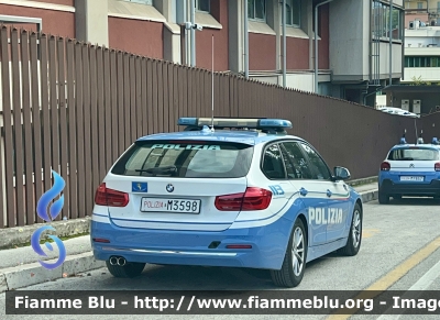 BMW 320 Touring F31 III Restyle 
Polizia di Stato 
Polizia Stradale 
Allestimento Focaccia
POLIZIA M3598
Parole chiave: BMW 320_Touring_F31_IIIrestyle POLIZIAM3598