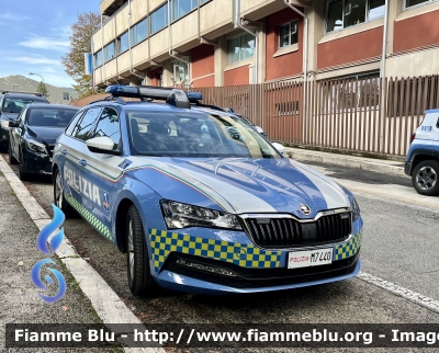 Skoda Superb Wagon III serie restyle
Polizia di Stato 
Polizia Stradale in servizio sulla rete autostrade Per L’Italia 
Allestimento Focaccia 
POLIZIA M7440
Parole chiave: Skoda Superb_Wagon_IIIserie_restyle POLIZIAM7440