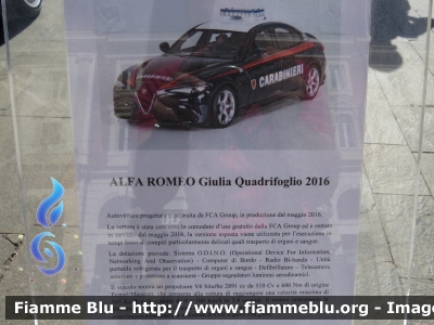 Alfa Romeo Nuova Giulia Quadrifglio 
Carabinieri
Nucleo Operativo e Radiomobile di Roma 
CC DK 554
Parole chiave: Alfa Romeo Nuova_Giulia_Quadrifoglio CCDK554