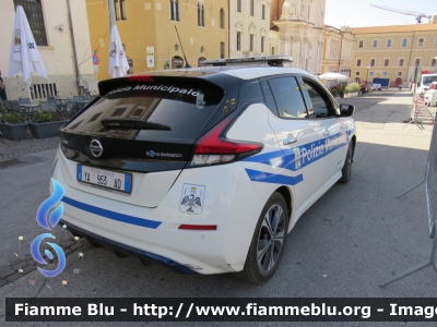 Nissan Leaf 
Polizia Municipale 
Comune Di L'Aquila 
Allestimento Oriente spa
POLIZIA LOCALE 953 AD
Parole chiave: Nissan Leaf POLIZIALOCALE953AD