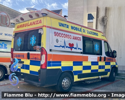 Fiat Ducato X290
Soccorso Amico (RM)
Allestimento Orion
Parole chiave: Fiat Ducato_X290 Ambulanza