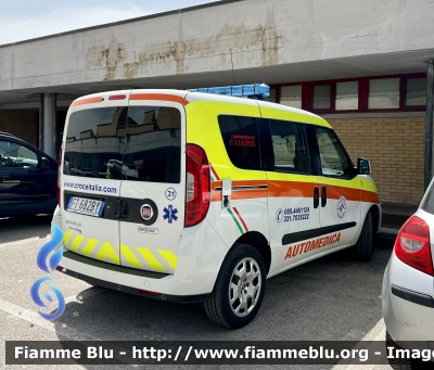 Fiat Dobló IV serie 
Croce Italia Ambulanze ETS (Sambuceto CH)
Automedica 
Allestimento VS Assistenza Terlizzi (BA)
Automezzo 31
Parole chiave: Fiat Dobló_IVserie Automedica