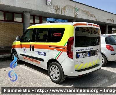 Fiat Dobló IV serie 
Croce Italia Ambulanze ETS (Sambuceto CH)
Automedica 
Allestimento VS Assistenza Terlizzi (BA)
Automezzo 31
Parole chiave: Fiat Dobló_IVserie Automedica