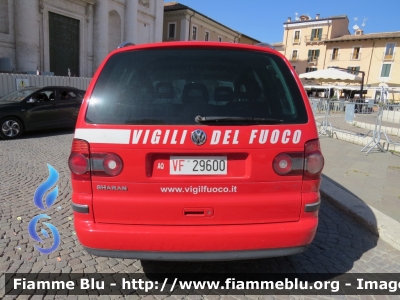 Volkswagen Sharan I serie 
Vigili del Fuoco
Comando Provinciale di L'Aquila
Nucleo SAPR 
VF 29600
Parole chiave: Volkswagen Sharan_Iserie VF29600