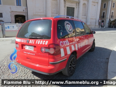 Volkswagen Sharan I serie 
Vigili del Fuoco
Comando Provinciale di L'Aquila
Nucleo SAPR 
VF 29600
Parole chiave: Volkswagen Sharan_Iserie VF29600