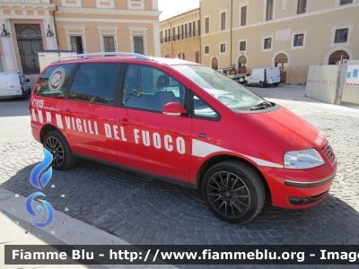 Volkswagen Sharan I serie 
Vigili del Fuoco
Comando Provinciale di L'Aquila
Nucleo SAPR 
VF 29600
Parole chiave: Volkswagen Sharan_Iserie VF29600