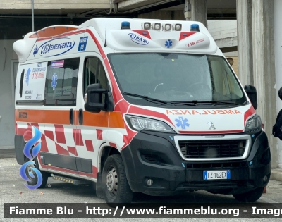 Peugeot Boxer IV serie 
Cisa Emergenza Pescara 
Allestimento Vecotras
Parole chiave: Peugeot Boxer_IVserie Ambulanza