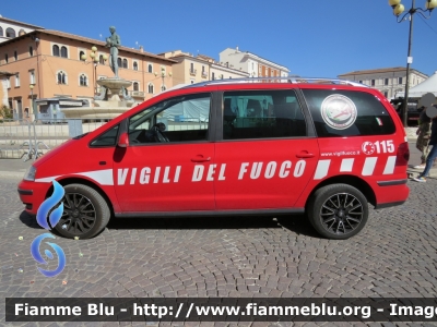 Volkswagen Sharan I serie 
Vigili del Fuoco
Comando Provinciale di L'Aquila
Nucleo SAPR 
VF 29600
Parole chiave: Volkswagen Sharan_Iserie VF29600