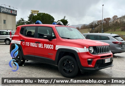 Jeep Renegade Restyle 
Vigili del Fuoco 
Comando Provinciale di L’Aquila 
VF 30382
Parole chiave: Jeep Renegade_Restyle VF30382