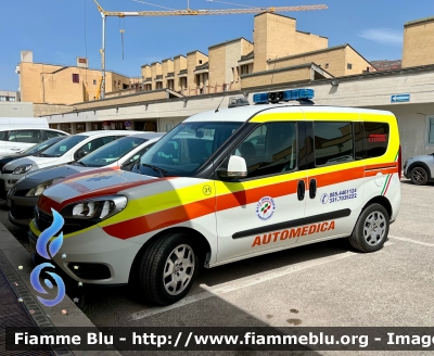 Fiat Dobló IV serie 
Croce Italia Ambulanze ETS (Sambuceto CH)
Automedica 
Allestimento VS Assistenza Terlizzi (BA)
Automezzo 31
Parole chiave: Fiat Dobló_IVserie Automedica