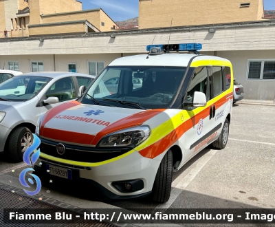 Fiat Dobló IV serie 
Croce Italia Ambulanze ETS (Sambuceto CH)
Automedica 
Allestimento VS Assistenza Terlizzi (BA)
Automezzo 31
Parole chiave: Fiat Dobló_IVserie Automedica