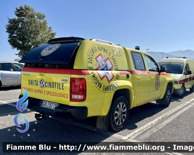 Volkswagen Amarok
Corpo Nazionale Soccorso Alpino e Speleologico 
XXIV Delegazione Lazio 
Unita Cinofile 
Allestimento Bartolini&Bellezza2
Decorazioni Grafiche Nadia Ferracci 
Parole chiave: Volkswagen Amarok