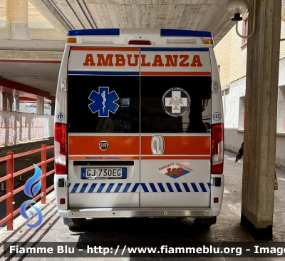 Fiat Ducato X290 Restyle 
Pubblica Assistenza 
Croce Bianca L’Aquila 
Allestimento Mariani Fratelli 
Parole chiave: Fiat Ducato_X290_Restyle Ambulanza