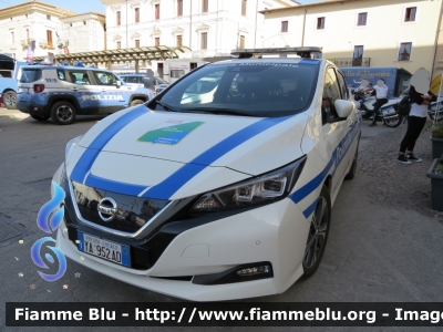 Nissan Leaf 
Polizia Municipale
Comune Di L'Aquila 
Allestimento Oriente spa
POLIZIA LOCALE 952 AD
Parole chiave: Nissan Leaf POLIZIALOCALE952AD