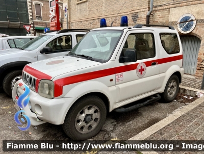 Suzuki Jimny I serie 
Croce Rossa Italiana 
Comitato di Teramo
CRI 350 AB
Parole chiave: Suzuki Jimny_Iserie CRI350AB