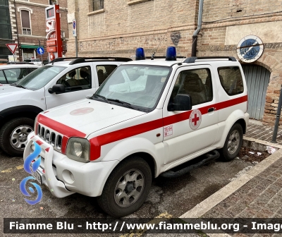 Suzuki Jimny I serie 
Croce Rossa Italiana 
Comitato di Teramo
CRI 350 AB
Parole chiave: Suzuki Jimny_Iserie CRI350AB