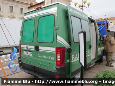 Fiat Ducato III serie 
Carabinieri
Comando Carabinieri Unità per la Tutela Forestale Ambientale Ed Agroalimentare
Reparto Carabinieri Biodiversità
Laboratorio Mobile 
CC DN 682
Parole chiave: Fiat Ducato_IIIserie CCDN682