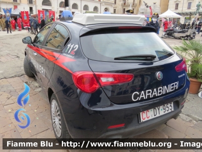 Alfa Romeo Nuova Giulietta restyle
Carabinieri
Nucleo Operativo Radiomobile
Allestimento NCT
Decorazione Grafica Artlantis 
CC DY 953
Parole chiave: Alfa-Romeo Nuova_giulietta_restyle CCDY953