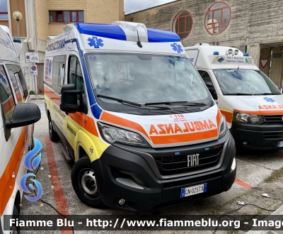 Fiat Ducato X290 restyle 
Croce Azzurra Lanciano 
Allestimento Mariani Fratelli 
Parole chiave: Fiat Ducato_X290_restyle Ambulanza 