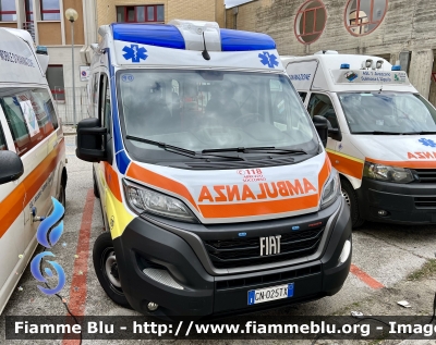 Fiat Ducato X290 restyle 
Croce Azzurra Lanciano 
Allestimento Mariani Fratelli 
Parole chiave: Fiat Ducato_X290_restyle Ambulanza 