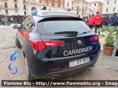 Alfa Romeo Nuova Giulietta restyle
Carabinieri
Nucleo Operativo Radiomobile
Allestimento NCT
Decorazione Grafica Artlantis 
CC DY 953
Parole chiave: Alfa-Romeo Nuova_giulietta_restyle CCDY953