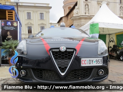 Alfa Romeo Nuova Giulietta restyle
Carabinieri
Nucleo Operativo Radiomobile
Allestimento NCT
Decorazione Grafica Artlantis 
CC DY 953
Parole chiave: Alfa-Romeo Nuova_giulietta_restyle CCDY953