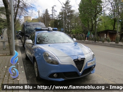 Alfa Romeo Nuova Giulietta restyle 
Polizia di Stato
Polizia Stradale 
Allestimento FCA 
POLIZIA M4295
Parole chiave: Alfa-Romeo Nuova_Giulietta_restyle POLIZIAM4295