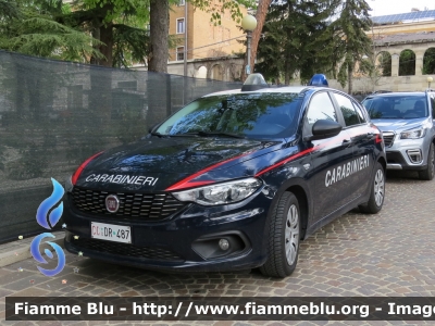 Fiat Nuova Tipo 
Carabinieri
CC DR 487
Parole chiave: Fiat Nuova_Tipo CCDR487