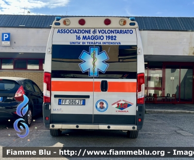 Fiat Ducato X290
Associazione di Volontariato 16 Maggio 1982
Allestimento Maf
Parole chiave: Fiat Ducato_X290 Ambulanza